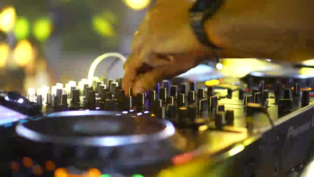 DJ night on the beachfront